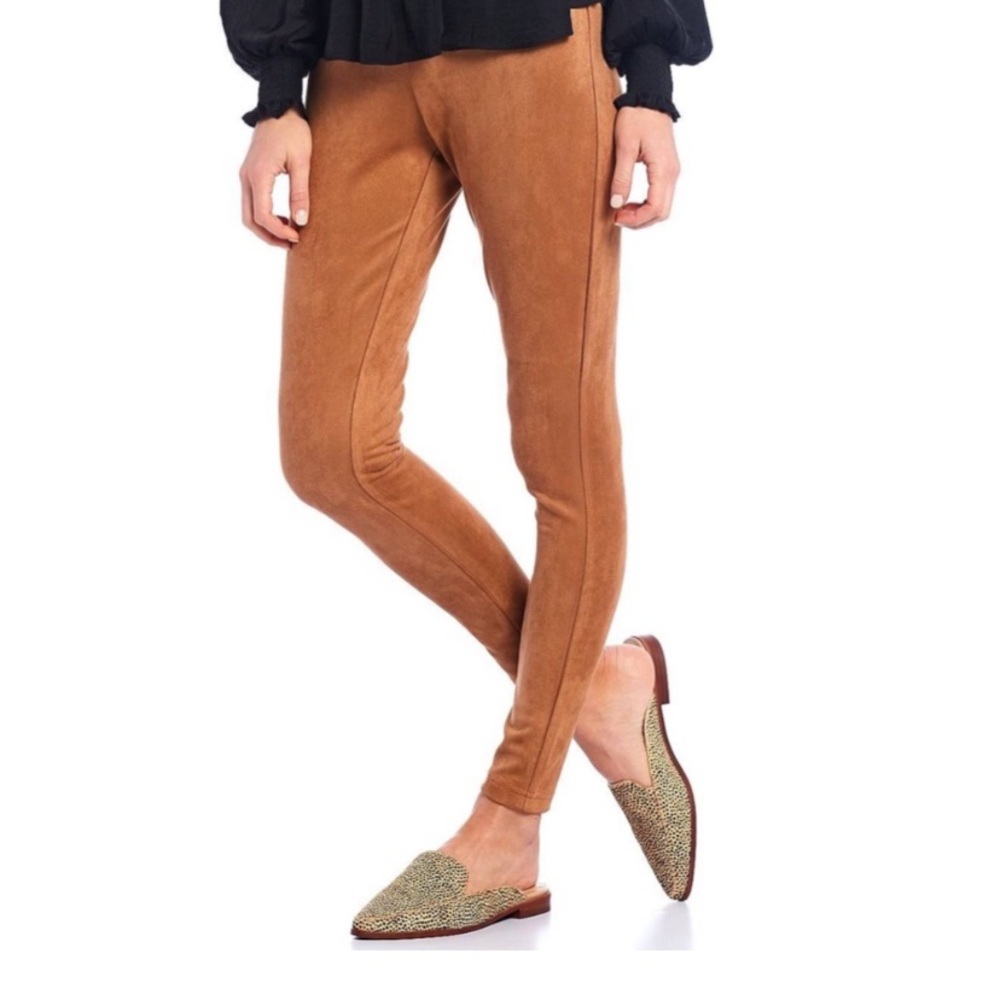 NWT Gibson Latimer Faux Suede Pull On Stretch Ankle Cedar Pant Size XXL‎